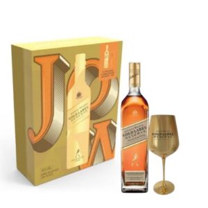 Whisky Johnnie Walker Gold Label Reserve Botella 750ml + Copa