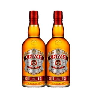 WHISKY CHIVAS REGAL 12 AÑOS 700ML PACK 2BT