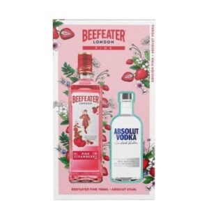BEEFEATER PINK + ABSOLUT 375ML PACK