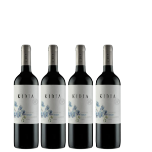 VINO KIDIA MERLOT 750ML PACK 4BT
