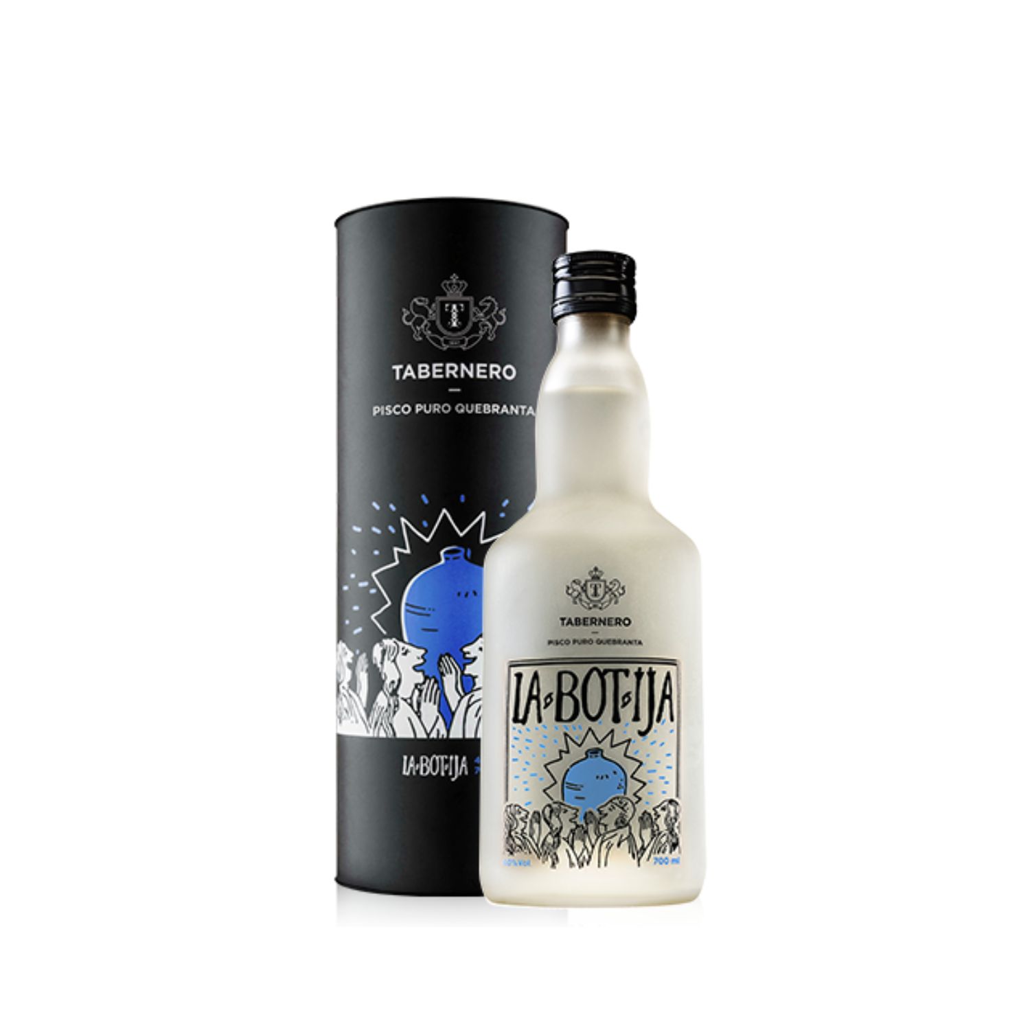PISCO TABERNERO BOTIJA QUEBRANTA 750 ML