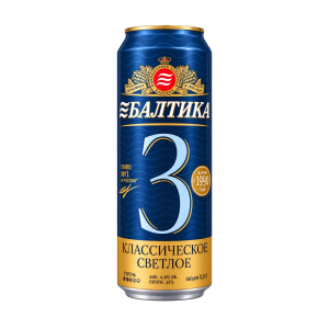 BALTIKA 3 CLASSIC PILSNER 450ML