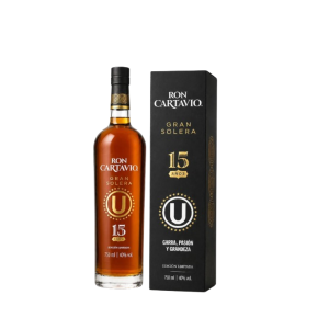 RON CARTAVIO UNIVERSITARIO 15 AÑOS GRAN SOLERA 750ML